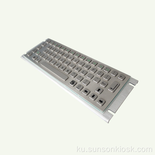 Ji bo Kioska Agahdariyê Keyboard Braille Anti-riot